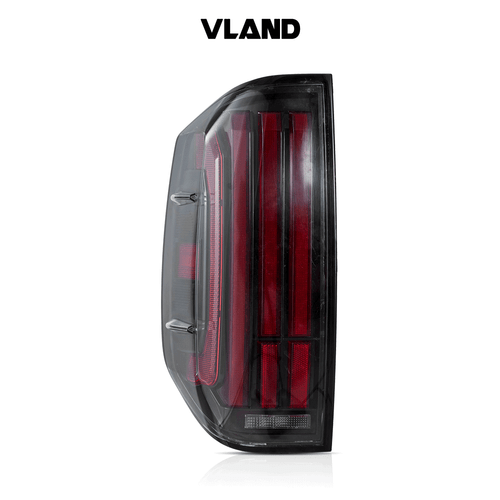 VLAND Full LED Tail Lights For 2014-2021 Toyota Tundra Rear Lamps w/Sequential - Picture 2 of 16
