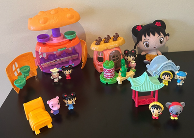 NI HAO KAI-LAN playset pvc figure lot w/ tolee 6