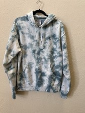 Champion Tie Dye Hoodie Sweatshirt, Small