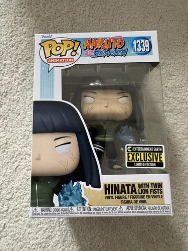 Naruto: Hinata with Twin Lion Fists Funko Pop! #1339 Exclusive W/ Protector