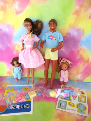 Heart Family Teacher/Coach Deluxe Set + Kids-Shoes-Accessories-Paper Work 1988