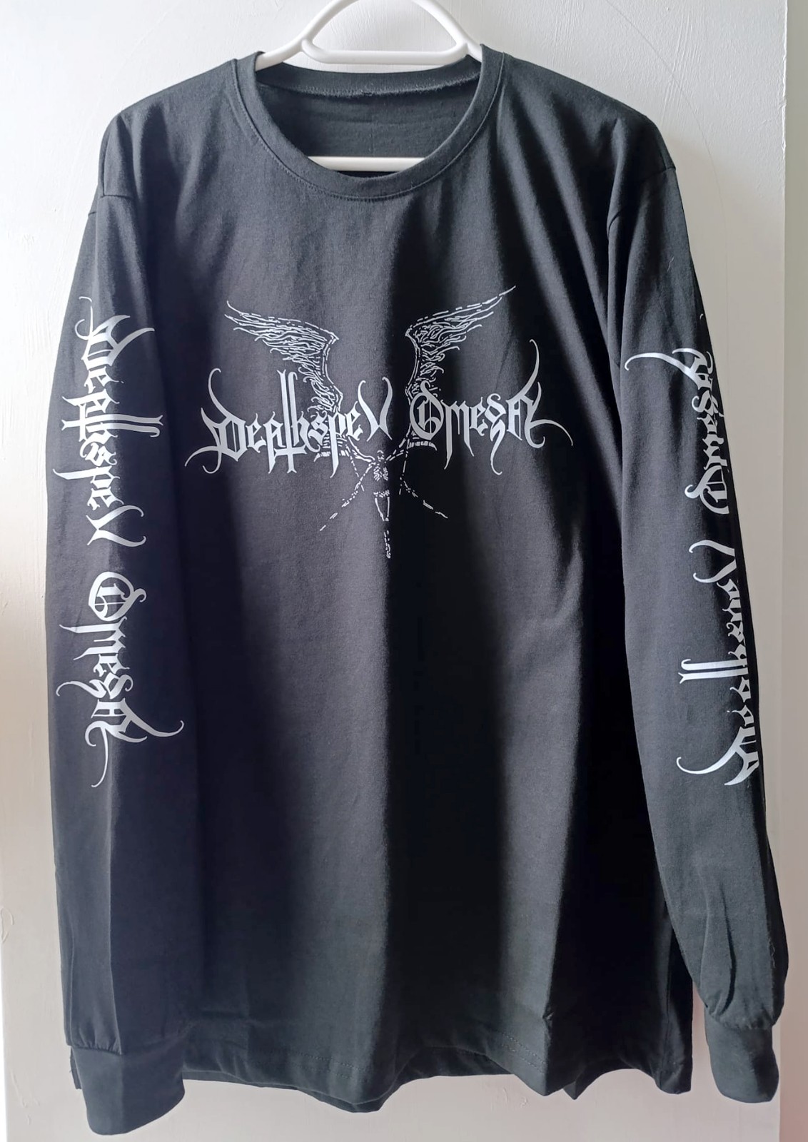 Deathspell Omega - Logo – LONGSLEEVE -Tshirt (Black Metal, French)