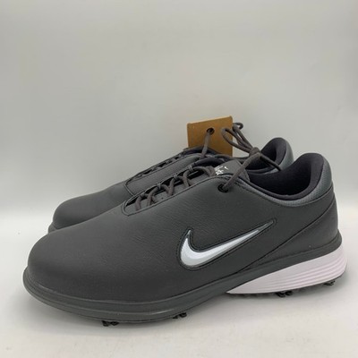 Nike Air Zoom Victory Tour 4 Golf Shoes Mens Size 8 Wide Black Smoke Grey White