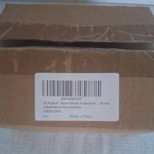 32 x Glow Sticks Party Pack Color Party Favors Safety Light 6 Inch Long