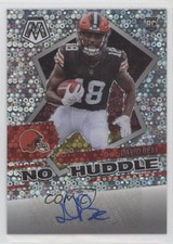 2022 Panini Mosaic Auto No Huddle David Bell #ANH-DB Auto f9s