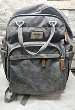 Ruvalino YW168-G Backpack Diaper Bag - Dark Grey