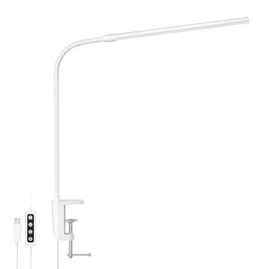 Lepro Lampe de bureau LED Lampe de bureau de lampe de phare à pinces amies des yeux [bulbe