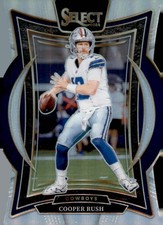 2024 Panini Select #22 Cooper Rush Silver Prizm Die Cut