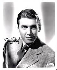 JIMMY STEWART AUTOGRAPHED 8x10 PHOTO          BEST YOUNG POSE EVER        JSA