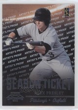 2011 Playoff Contenders Season Tickets Artist's Proof /49 Alex Presley #36 0t2