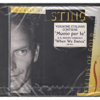 Sting CD Fields Of Gold: The Best Of Sting 1984 -94 AEM
