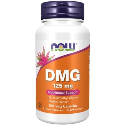 DMG 125 mg 100 Veg Kapseln Zellgesundheit Now Foods