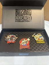 Blizzard Arcade Collection Limited Edition 1500 Pins Complete Set of 3…NEW