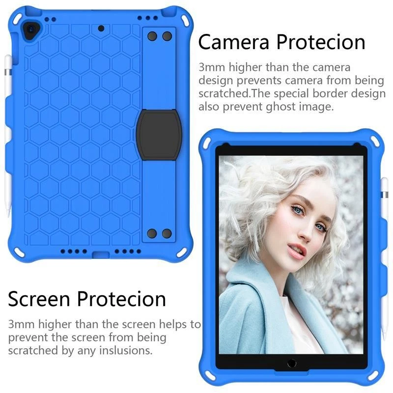 Kids Case For iPad Air 3rd Gen Pro 10.5 9th 8th 7th Mini 5 6 Shockproof Cover - Image 3 of 4