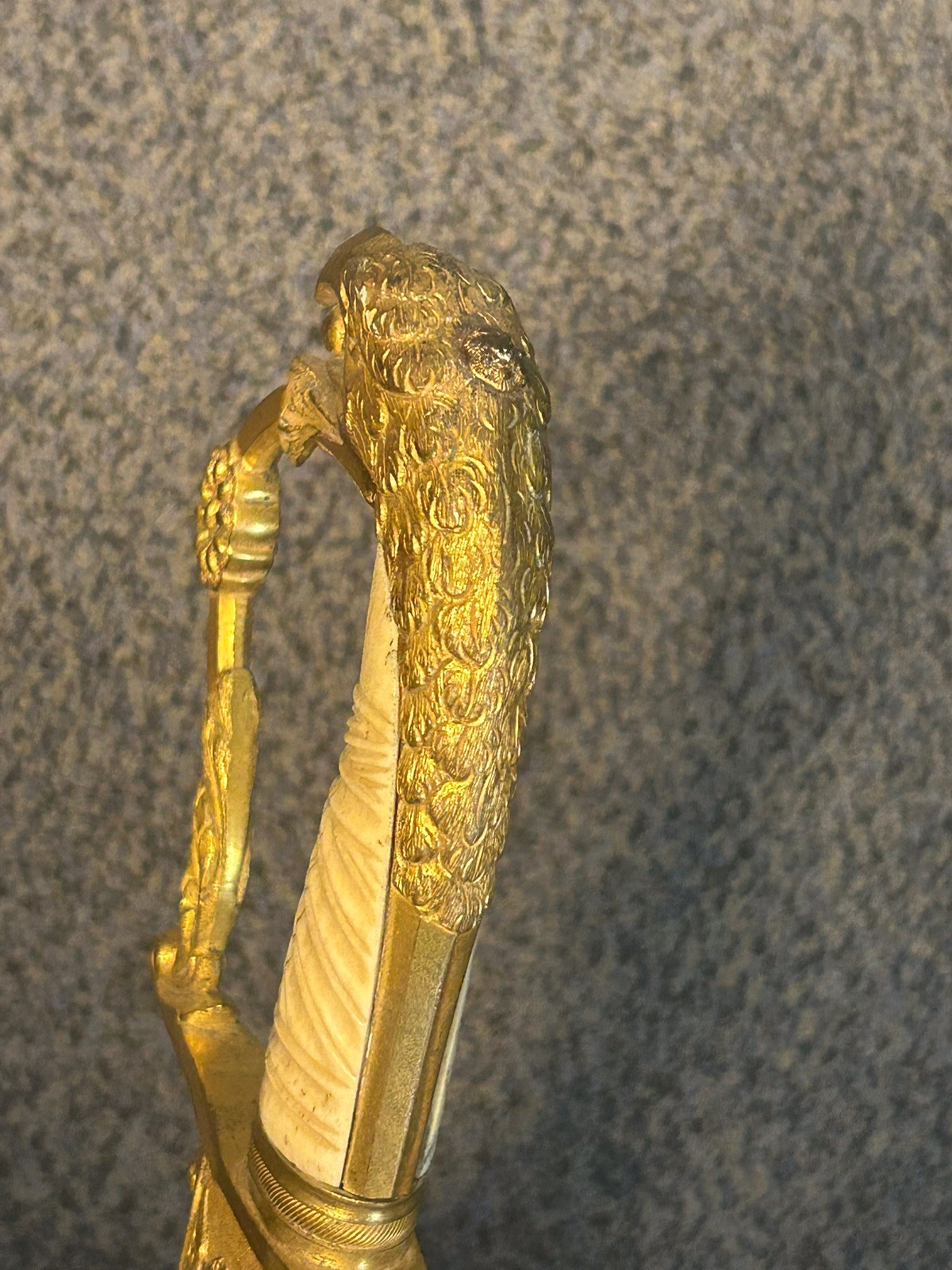 RARE A.W. SPIES EAGLE HEAD POMMEL SWORD 1827-1835