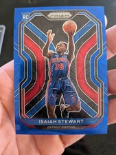 Isaiah Stewart Blue Prizm Rookie Card /49