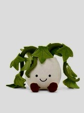 New Jellycat Amuseables Ivy Plant Plush NWT w/ Dust Bag Tag Protector