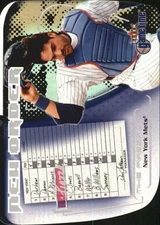 2001 Fleer Game Time New Order #NO9 Mike Piazza - BB