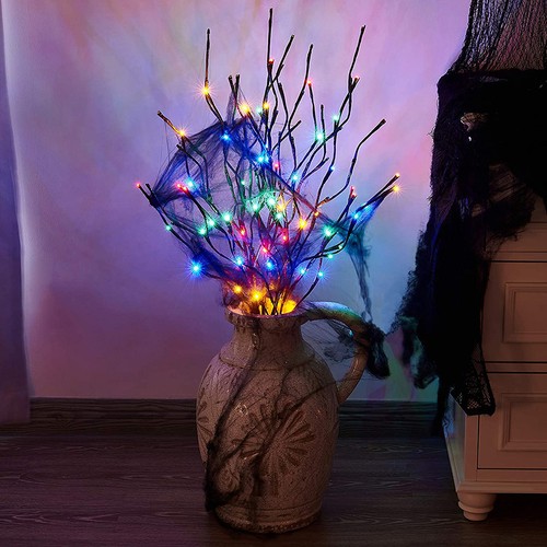 LED Branch Twig Lights Light Up Fairy Twig Willow Branch Lights Christmas Decor - Picture 32 of 33
