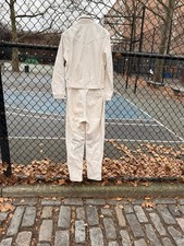 SIZE LARGE Mia Tie Waist Jumpsuit RAG BONE OFF-WHITE LADIES LONG SLEVE