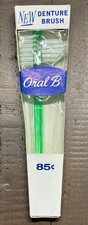 RARE Vintage Oral B 60 Denture Toothbrush