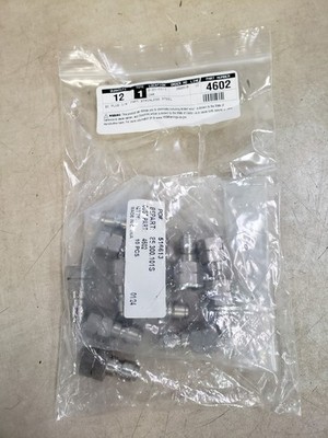 Lot of 12 - Unbranded 1/4'' FPT SS Plug Quick Connect Fitting 4602