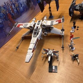 lego star wars x-wing starfighter 9493,8017,7146