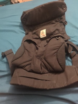 Ergobaby Omni 360 All-In-One Baby Carrier - Cotton Pure Black BCS360BLK