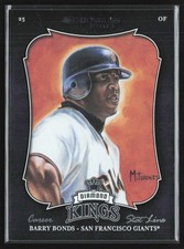 Barry Bonds 2003 Donruss Diamond Kings Career Stat Line /295 #20 San Francisco