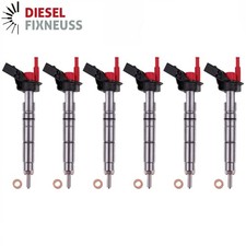 6x Bosch Injector 0445116028 Injector Mercedes A6420701287 098643 Om642 No-core