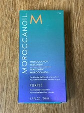 Moroccanoil Treatment Purple Hair Oil for Blonde Hair Care, 1.7 Fl. Oz.