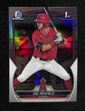 2023 Bowman Draft - Joe Redfield Chrome Refractor 1st Bowman #BDC-122 Angels