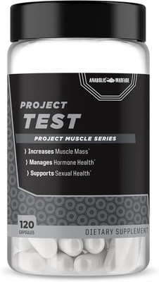 Anabolic Warfare Project Test, Support Muscle Mass & Strength*, Manage Hormone