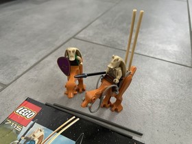 LEGO Star Wars Minifigures Jar Jar Binks, Soldier & Mounts 7115 Gungan Patrol