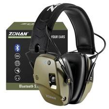 035 Bluetooth 5.4 Shooting Ear Protection Earmuffs with Active Noise Cancelin...