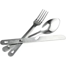ASR Outdoor Multi Function Outdoor Travel Camping Utensil Set Knife Fork Spoon