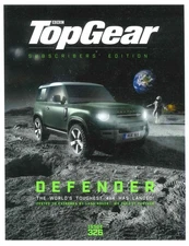 UK BBC Top Gear Magazine: Issue #326, Land Rover Defender, Bugatti, Oct 2019