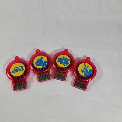 Lot of 4 KNEX Cyber Ultra Components Motor Controller Keys K'NEX from Set 63007