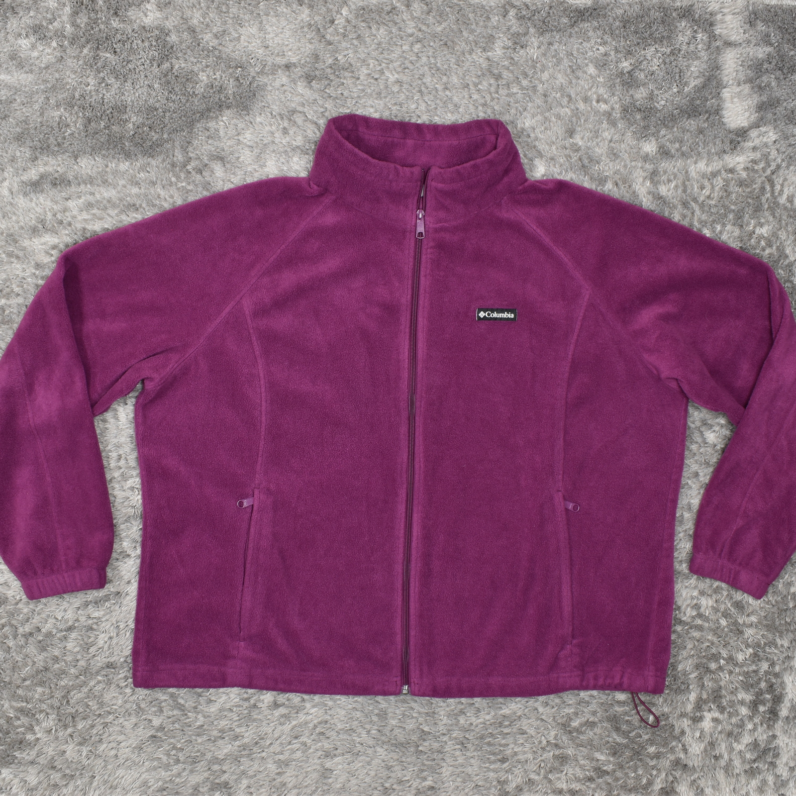 Columbia Women's Size 3X Fleece Jacket Purple Polyester eBay