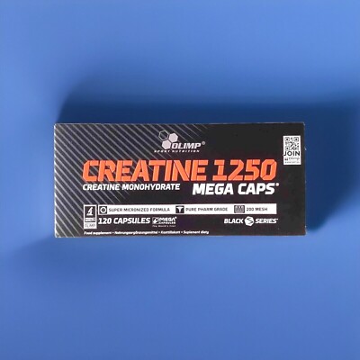 (74,35 /kg)Olimp Creatine 1250 Mega Caps 120 Kapseln Kreatin Creatin