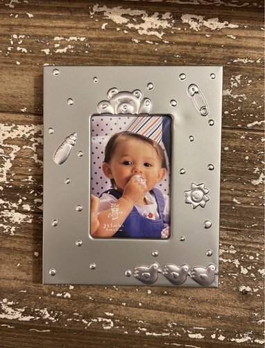 Infant Bundle Vintage Stride Rite Leather Shoes Size 2 & Photo Frame - Picture 4 of 8
