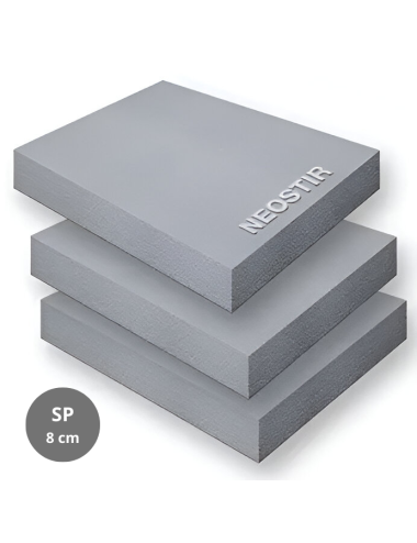Polistirene Neostir TR100 (cam) / Grigio SP8 cm (da cappotto) - Foto 1 di 1
