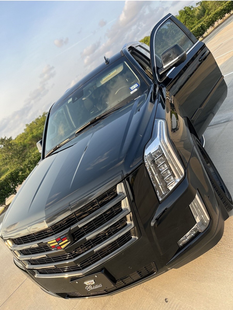 2015-2020 Cadillac Escalade Grill & Hood Trim Black Out