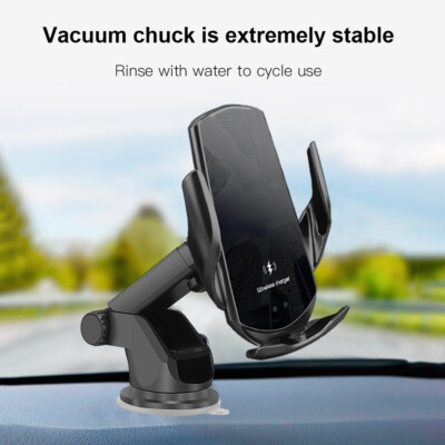 Fast Car Wireless Ladegerät Infrarot Induktion HandyHalter für iPhone 17 Samsung