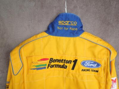 SPARCO F1 Racing Jacket BENETTONFORD 1993 Model Size M | eBay