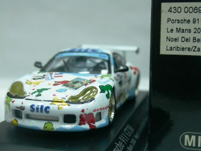 WOW EXTREMELY RARE Porsche 996 911 GT3 R #78 Silc Le Mans 2000 1:43 Minichamps