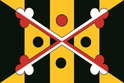 Aufkleber New Maryland Village Ontario Fahne 18x12 cm Autoaufkleber Sticker