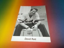 David Rott Film  signed signiert autograph Autogramm auf Autogrammkarte 