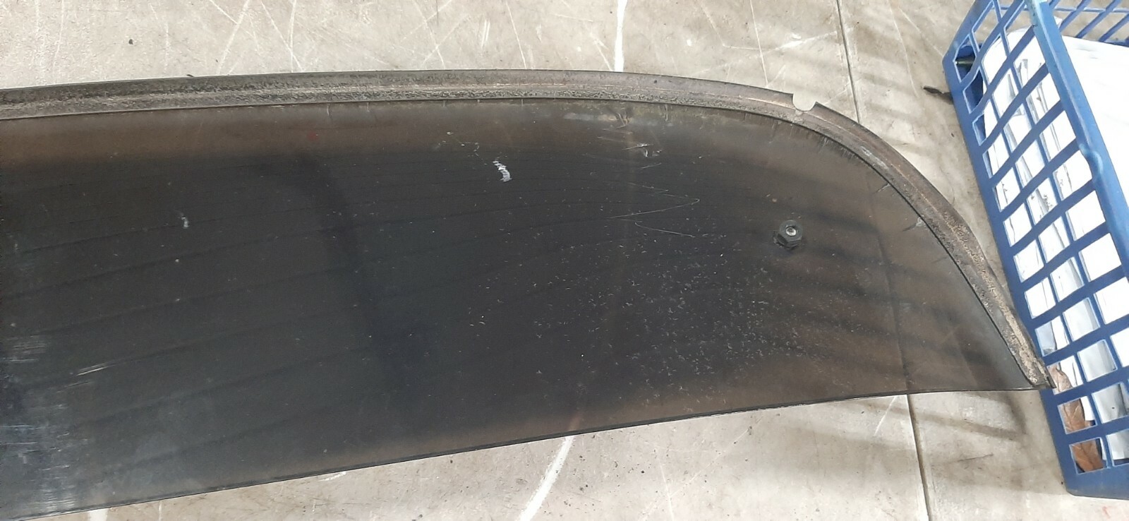 0108 Infiniti Sunroof Visor FX35 FX45 Wind Deflector Stress Marks