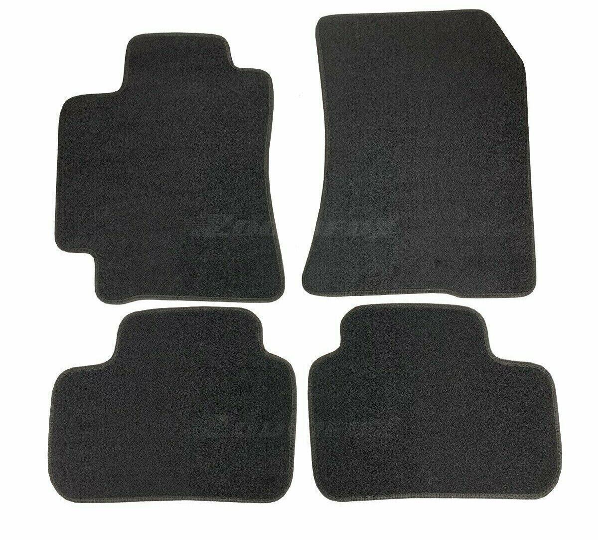 Fits 11-23 Dodge Charger/Chrysler 300 RWD Black Nylon Floor Mats Carpets 4PCS